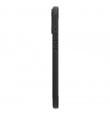 Husa pentru iPhone 16 - Spigen Rugged Armor MagSafe - Neagra