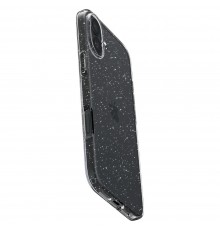 Huse pentru iPhone 16 - Spigen Liquid Crystal Glitter - Crystal Quartz