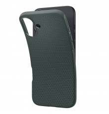 Husa pentru iPhone 16 - Spigen Liquid Air - Abyss Verde