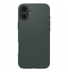 Husa pentru iPhone 16 - Spigen Liquid Air - Abyss Verde