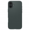 Husa pentru iPhone 16 - Spigen Liquid Air - Abyss Verde