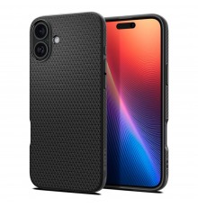 Husa pentru iPhone 16 Plus - Techsuit CarbonFiber - Neagra