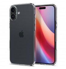 Husa pentru iPhone 16 Plus - Spigen Liquid Crystal - Crystal Clear