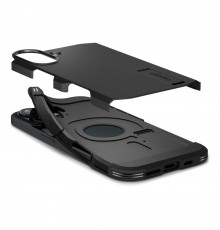 Husa pentru iPhone 16 Plus - Spigen Tough Armor MagSafe - Neagra