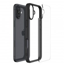 Husa pentru iPhone 16 Plus - Spigen Ultra Hybrid - Matte Neagra