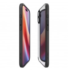 Husa pentru iPhone 16 Plus - Spigen Ultra Hybrid - Matte Neagra