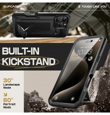 Husa pentru iPhone 16 Pro - Supcase Unicorn Beetle Pro - Neagra