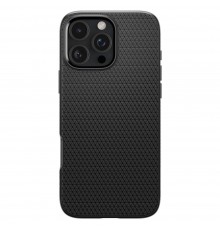 Husa pentru iPhone 16 Pro - Spigen Liquid Air - Matte Neagra