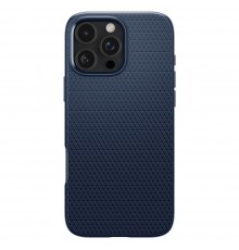 Husa pentru iPhone 16 Pro - Spigen Liquid Air - Navy Albastra