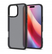 Husa pentru iPhone 16 Pro - Spigen Ultra Hybrid - Frost Neagra