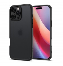 Husa pentru iPhone 16 Pro - Spigen Ultra Hybrid - Frost Neagra