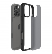 Husa pentru iPhone 16 Pro - Spigen Ultra Hybrid - Frost Neagra