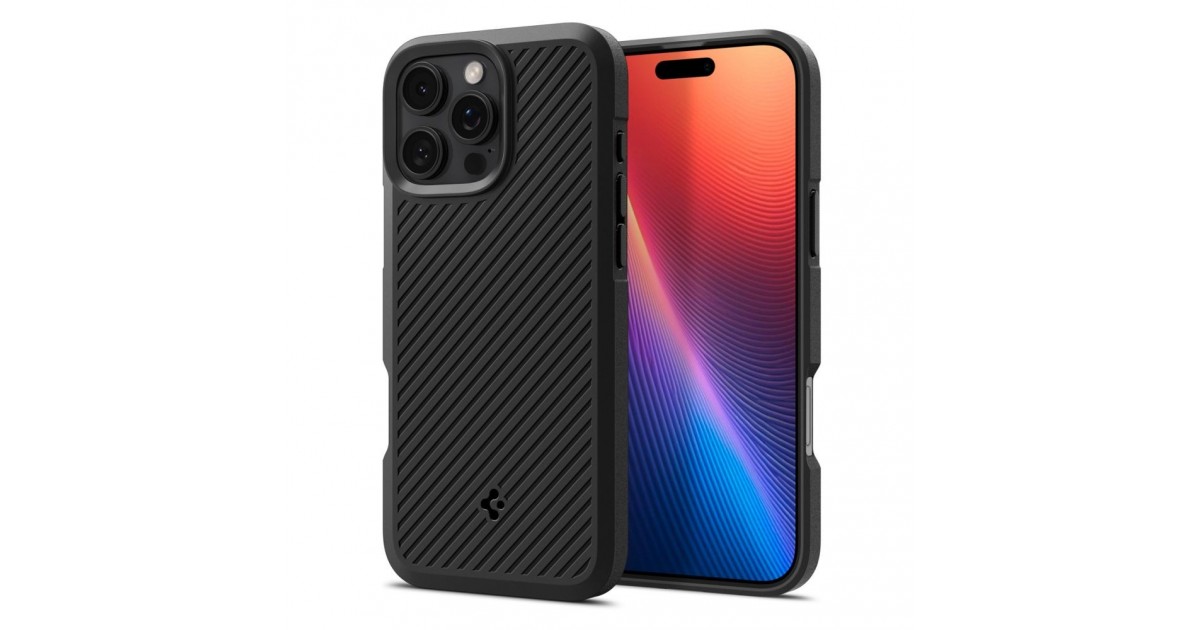 Husa pentru iPhone 16 Pro - Spigen Core Armor - Matte Neagra