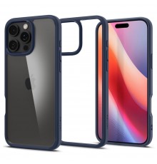 Husa pentru iPhone 16 Pro - Spigen Ultra Hybrid - Navy Albastra