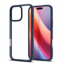 Husa pentru iPhone 16 Pro - Spigen Ultra Hybrid - Navy Albastra