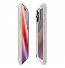 Husa pentru iPhone 16 Pro - Spigen Ultra Hybrid - Natural Titanium