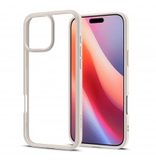 Husa pentru iPhone 16 Pro - Spigen Ultra Hybrid - Natural Titanium