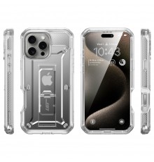 Husa pentru iPhone 16 Pro Max - Supcase Unicorn Beetle Pro - Clear