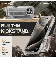 Husa pentru iPhone 16 Pro Max - Supcase Unicorn Beetle Pro - Clear