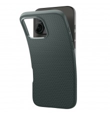 Husa pentru iPhone 16 Pro Max - Spigen Liquid Air - Abyss Verde