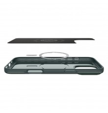 Husa pentru iPhone 16 Pro Max - Spigen Thin Fit MagSafe - Abyss Verde