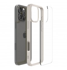 Husa pentru iPhone 16 Pro Max - Spigen Ultra Hybrid - Natural Titanium