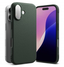 Husa pentru iPhone 16 - Ringke Onyx - Verde inchisa