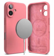 Husa pentru iPhone 16 - Techsuit SoftFlex - Hot Roz