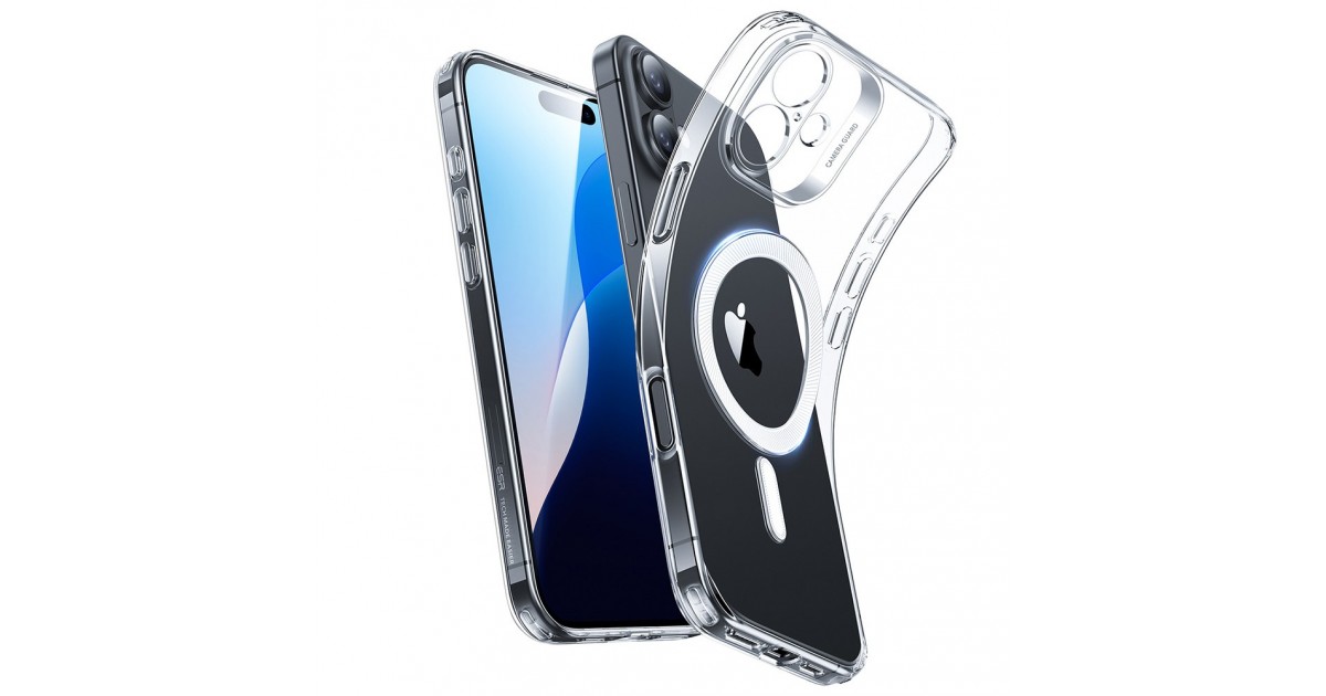 Husa pentru iPhone 16 Plus - ESR Zero HaloLock - Clear