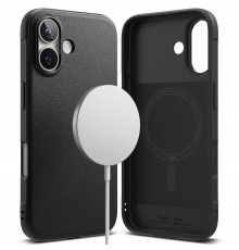 Husa pentru iPhone 16 Plus - Armor Ring Hybrid - Neagra