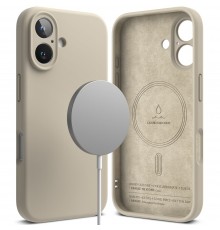 Husa pentru iPhone 16 Plus - Techsuit SoftFlex - Light Mov