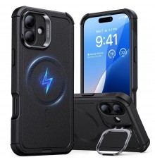 Husa pentru iPhone 16 Plus - Techsuit CamShield Series - Neagra