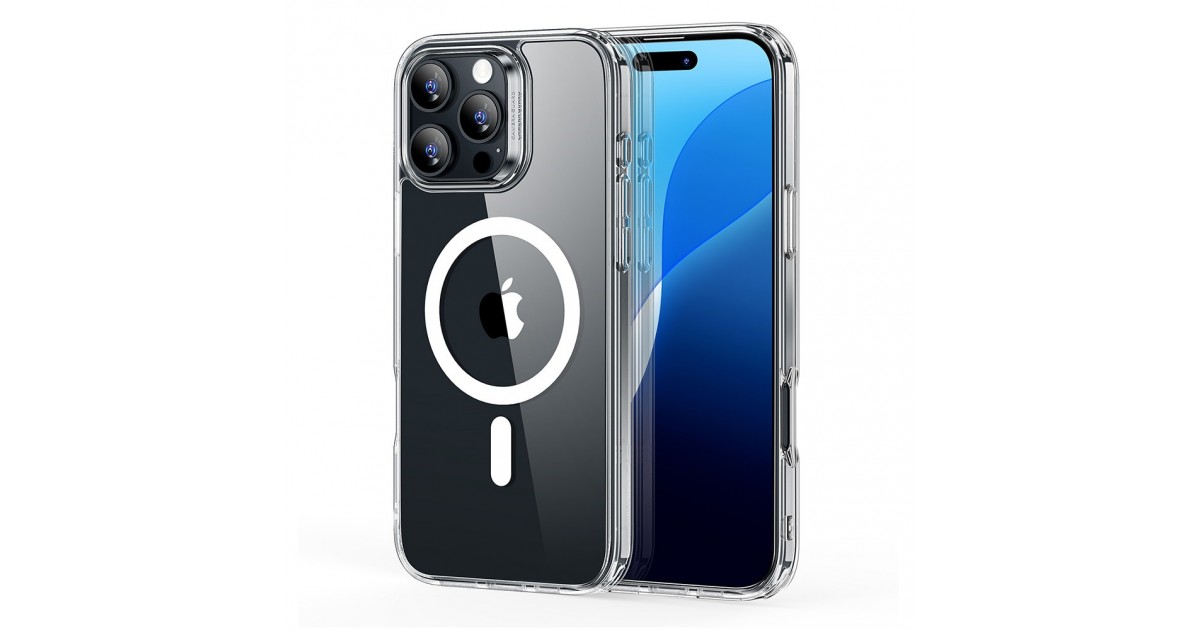 Husa pentru iPhone 16 Pro - ESR Classic Hybrid HaloLock - Clear