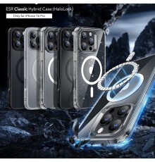 Husa pentru iPhone 16 Pro - ESR Classic Hybrid HaloLock - Clear