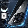 Husa pentru iPhone 16 Pro - ESR Classic Hybrid HaloLock - Clear Neagra