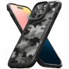 Husa pentru iPhone 16 Pro - Ringke Fusion X Design - Camo Neagra