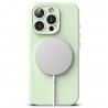 Husa pentru iPhone 16 Pro - Ringke Silicone Magnetic MagSafe - Soft Verde menta