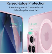 Husa pentru iPhone 16 Pro - ESR Zero HaloLock - Frosted Roz