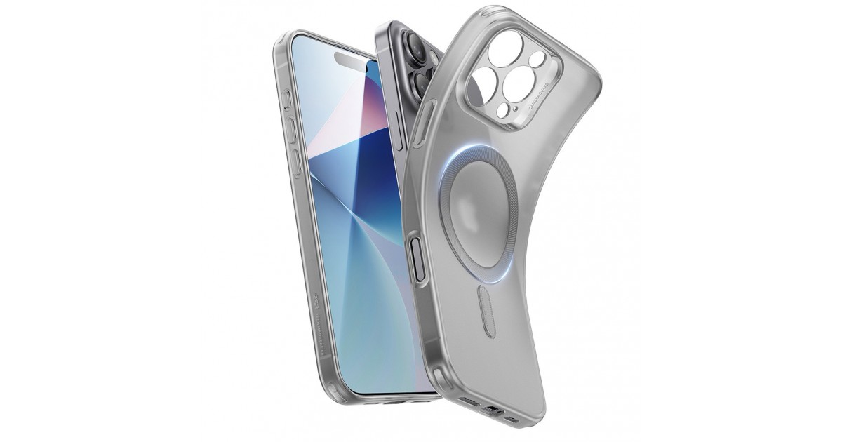 Husa pentru iPhone 16 Pro - ESR Zero HaloLock - Frosted Grey