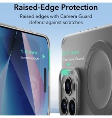 Husa pentru iPhone 16 Pro - ESR Zero HaloLock - Frosted Grey