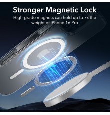 Husa pentru iPhone 16 Pro - ESR Classic Hybrid HaloLock - Frosted Clear