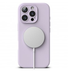 Husa pentru iPhone 16 Pro Max - Ringke Silicone Magnetic MagSafe - Lavender