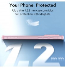 Husa pentru iPhone 16 Pro Max - ESR Zero HaloLock - Frosted Roz