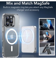 Husa pentru iPhone 16 Pro Max - ESR Classic Hybrid HaloLock - Frosted Clear