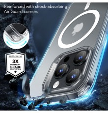 Husa pentru iPhone 16 Pro Max - ESR Classic Hybrid HaloLock - Frosted Clear