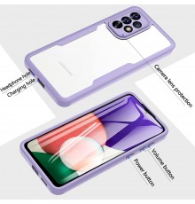 [PACHET 360] - Husa ColorVerse 360 + Folie de protectie -  Xiaomi Redmi Note 13 Pro+ 5G  - Albastru