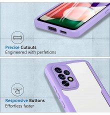 [PACHET 360] - Husa ColorVerse 360 + Folie de protectie -  Xiaomi Redmi Note 13 Pro+ 5G  - Mov