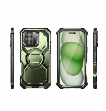 Husa pentru iPhone 16 + Folie - I-Blason Armorbox - Guldan