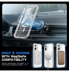 Husa pentru iPhone 16 - Supcase Unicorn Beetle Slim Clear MagSafe - Clear