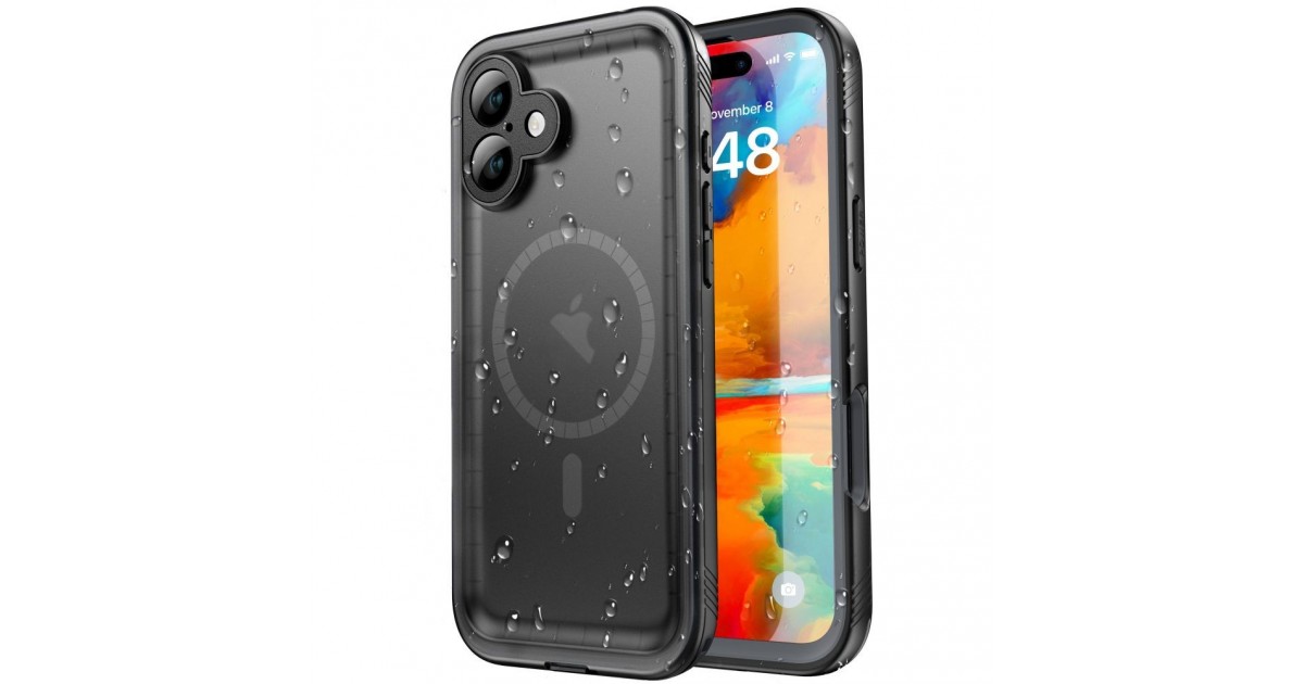 Husa pentru iPhone 16 - ShellBox Waterproof IP68 Case - Neagra